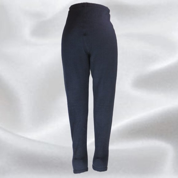 SMILEY/VERBIER Blue Fleece Sweater/Leggings Set in Size Large - Picture 9 of 12